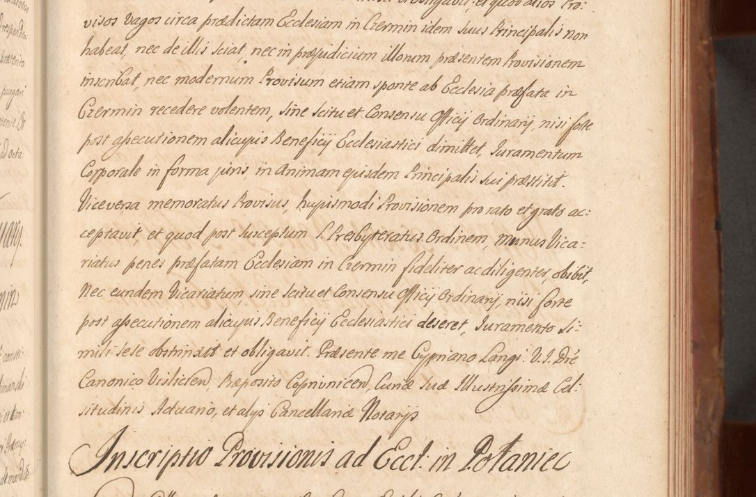 Zdjęcie nr 230 dla obiektu archiwalnego: Acta actorum episcopalium R. D. Constantini Feliciani in Szaniawy Szaniawski, episcopi Cracoviensis, ducis Severiae per annos 1724 - 1727 conscripta. Volumen II