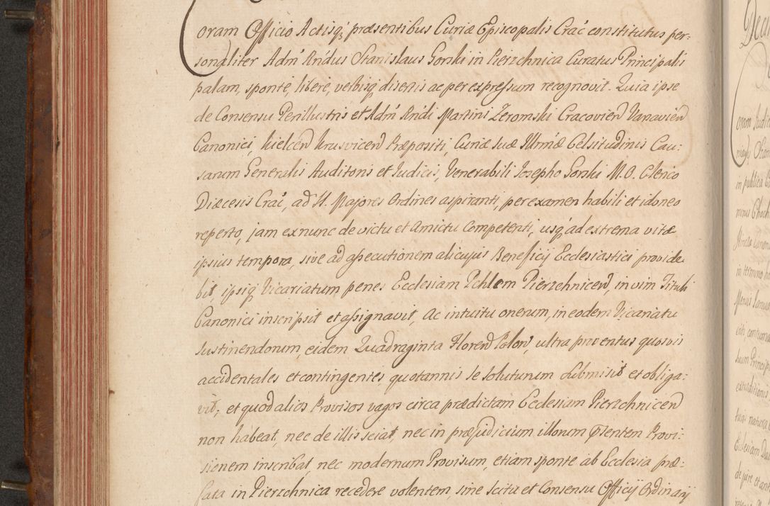 Zdjęcie nr 225 dla obiektu archiwalnego: Acta actorum episcopalium R. D. Constantini Feliciani in Szaniawy Szaniawski, episcopi Cracoviensis, ducis Severiae per annos 1724 - 1727 conscripta. Volumen II