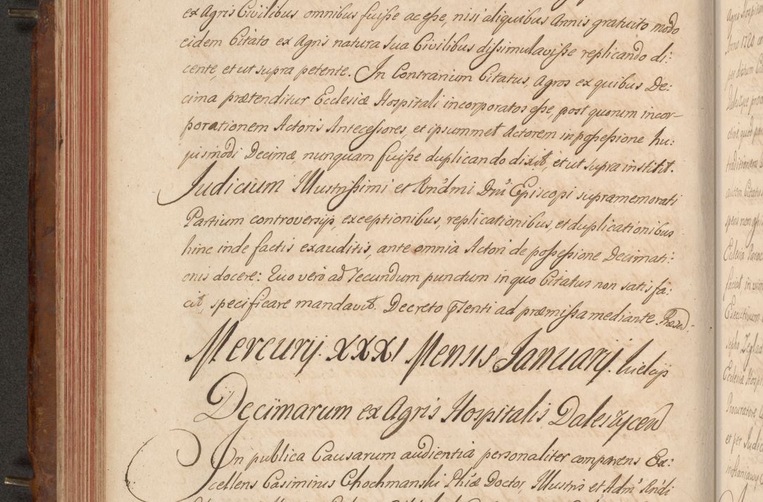 Zdjęcie nr 213 dla obiektu archiwalnego: Acta actorum episcopalium R. D. Constantini Feliciani in Szaniawy Szaniawski, episcopi Cracoviensis, ducis Severiae per annos 1724 - 1727 conscripta. Volumen II