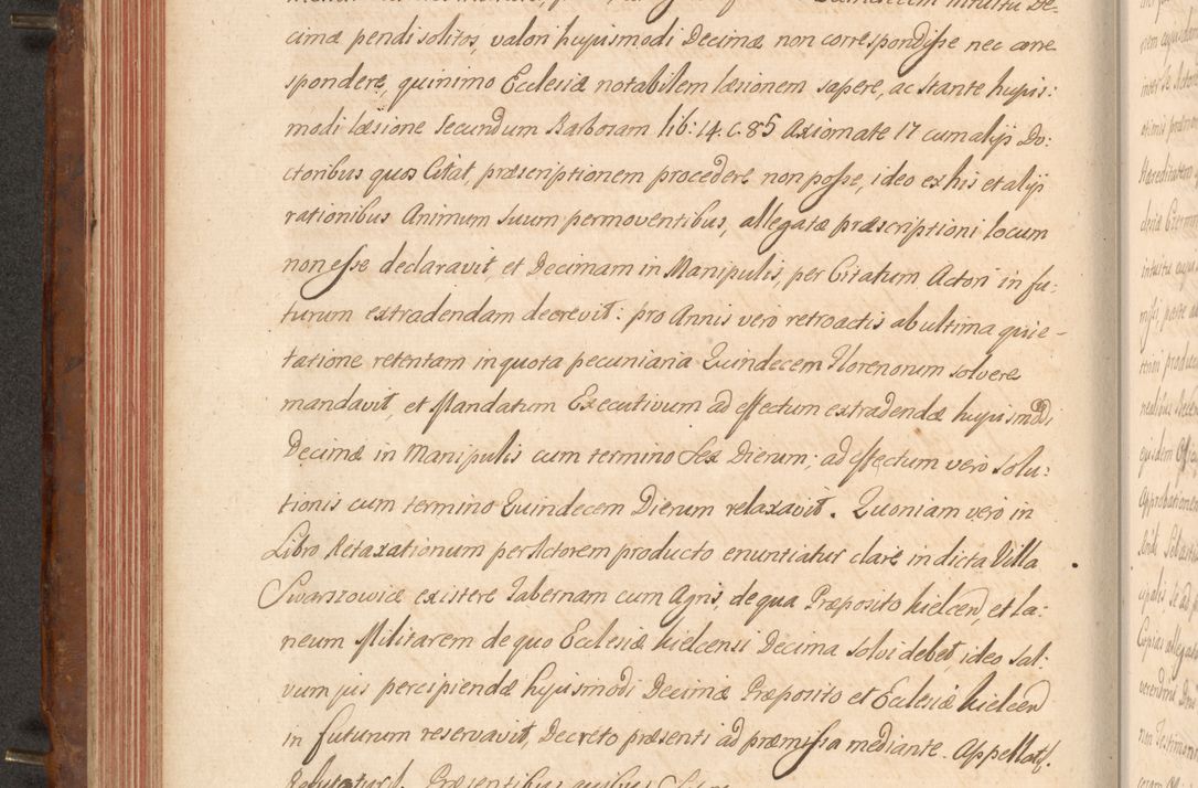 Zdjęcie nr 209 dla obiektu archiwalnego: Acta actorum episcopalium R. D. Constantini Feliciani in Szaniawy Szaniawski, episcopi Cracoviensis, ducis Severiae per annos 1724 - 1727 conscripta. Volumen II