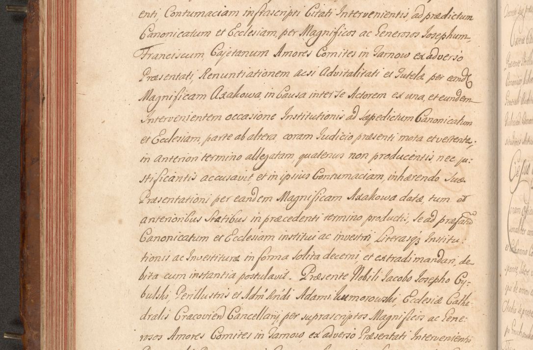 Zdjęcie nr 199 dla obiektu archiwalnego: Acta actorum episcopalium R. D. Constantini Feliciani in Szaniawy Szaniawski, episcopi Cracoviensis, ducis Severiae per annos 1724 - 1727 conscripta. Volumen II