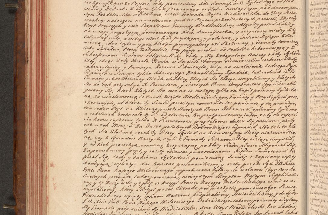 Zdjęcie nr 195 dla obiektu archiwalnego: Acta actorum episcopalium R. D. Constantini Feliciani in Szaniawy Szaniawski, episcopi Cracoviensis, ducis Severiae per annos 1724 - 1727 conscripta. Volumen II
