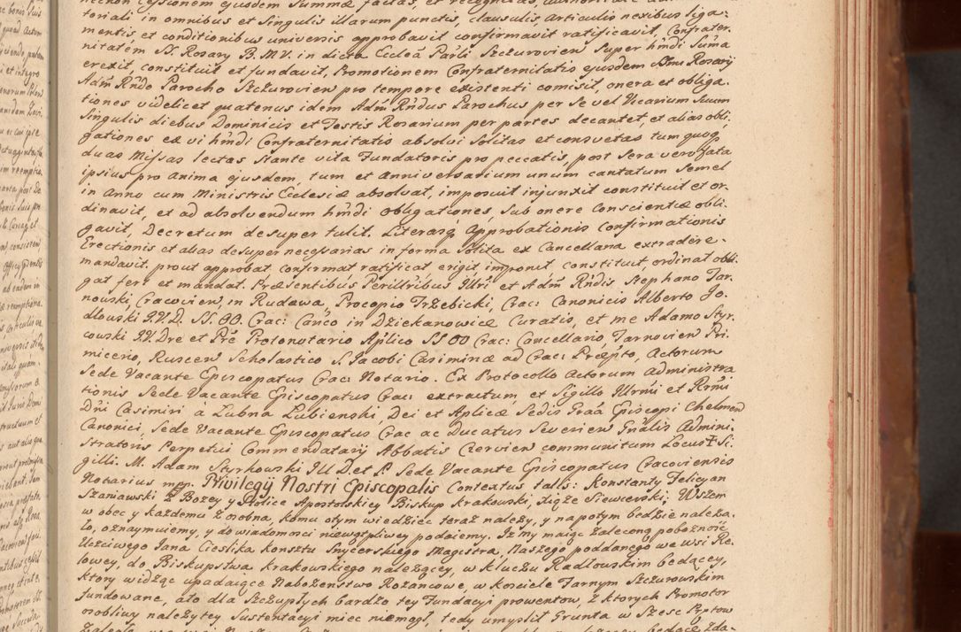 Zdjęcie nr 192 dla obiektu archiwalnego: Acta actorum episcopalium R. D. Constantini Feliciani in Szaniawy Szaniawski, episcopi Cracoviensis, ducis Severiae per annos 1724 - 1727 conscripta. Volumen II