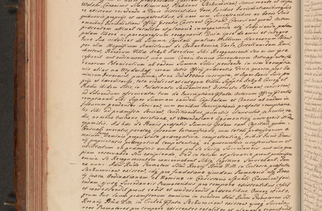 Zdjęcie nr 191 dla obiektu archiwalnego: Acta actorum episcopalium R. D. Constantini Feliciani in Szaniawy Szaniawski, episcopi Cracoviensis, ducis Severiae per annos 1724 - 1727 conscripta. Volumen II