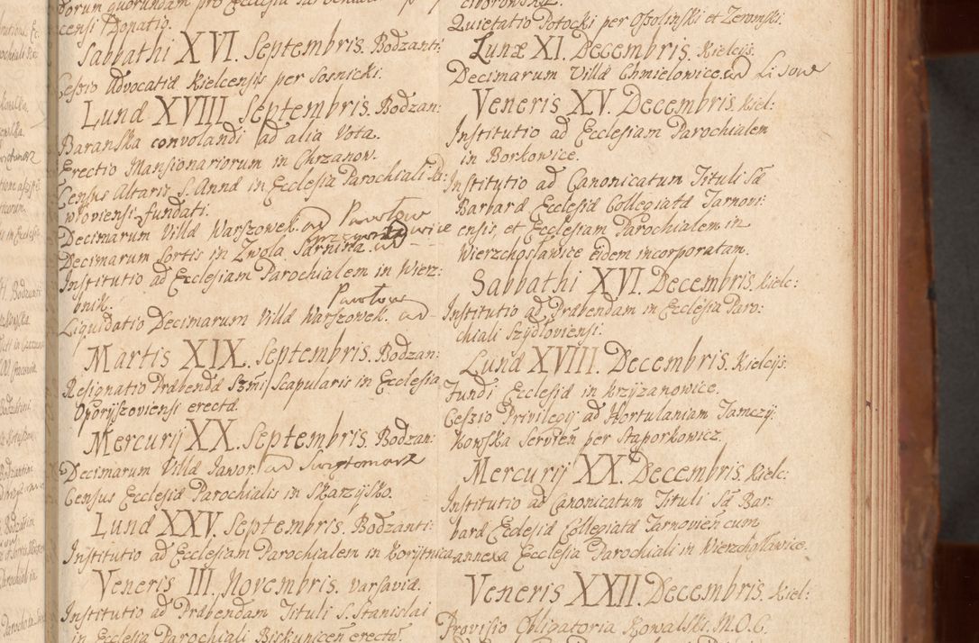 Zdjęcie nr 188 dla obiektu archiwalnego: Acta actorum episcopalium R. D. Constantini Feliciani in Szaniawy Szaniawski, episcopi Cracoviensis, ducis Severiae per annos 1724 - 1727 conscripta. Volumen II