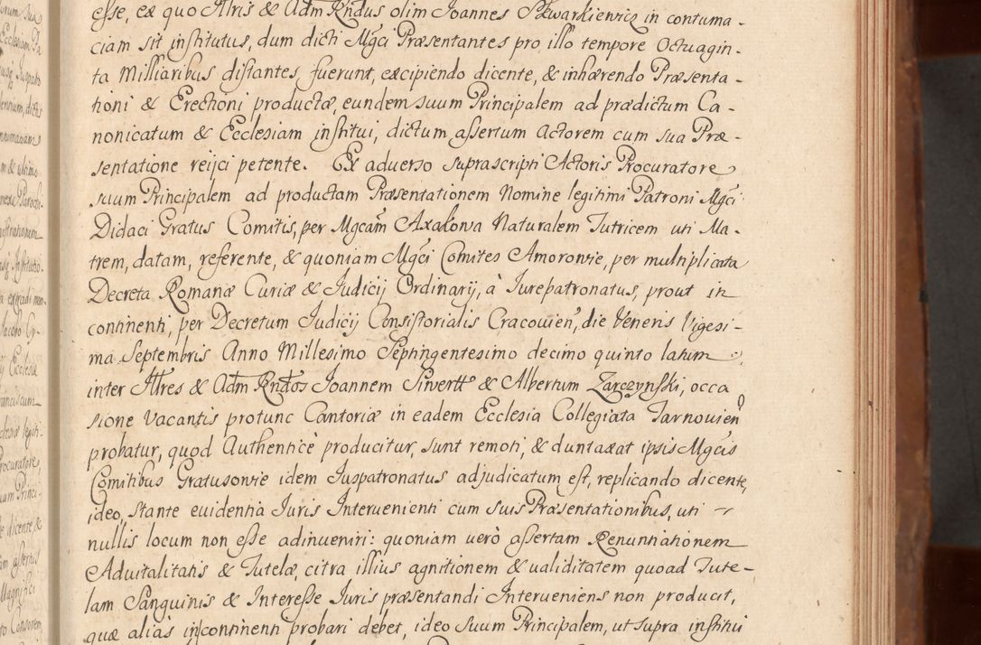 Zdjęcie nr 178 dla obiektu archiwalnego: Acta actorum episcopalium R. D. Constantini Feliciani in Szaniawy Szaniawski, episcopi Cracoviensis, ducis Severiae per annos 1724 - 1727 conscripta. Volumen II