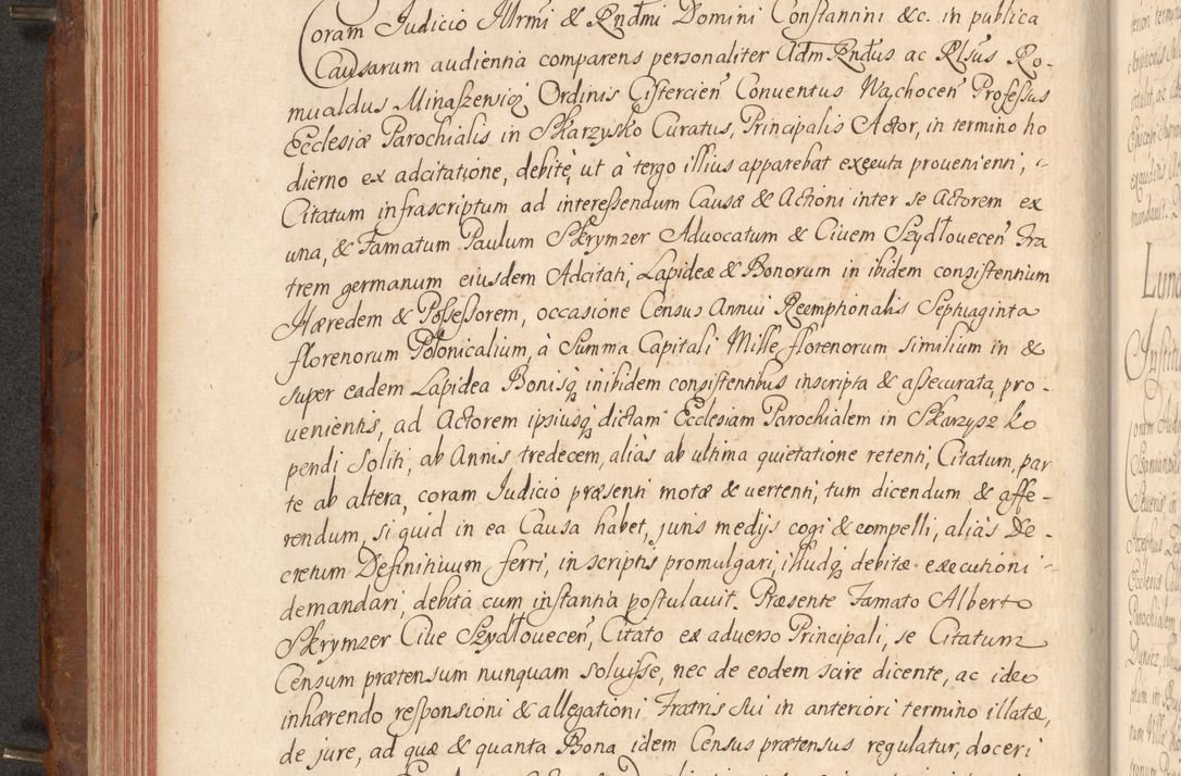 Zdjęcie nr 165 dla obiektu archiwalnego: Acta actorum episcopalium R. D. Constantini Feliciani in Szaniawy Szaniawski, episcopi Cracoviensis, ducis Severiae per annos 1724 - 1727 conscripta. Volumen II