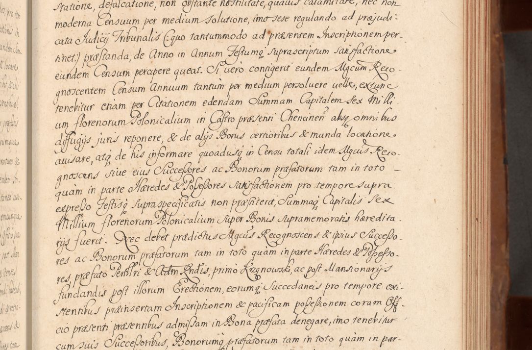 Zdjęcie nr 156 dla obiektu archiwalnego: Acta actorum episcopalium R. D. Constantini Feliciani in Szaniawy Szaniawski, episcopi Cracoviensis, ducis Severiae per annos 1724 - 1727 conscripta. Volumen II