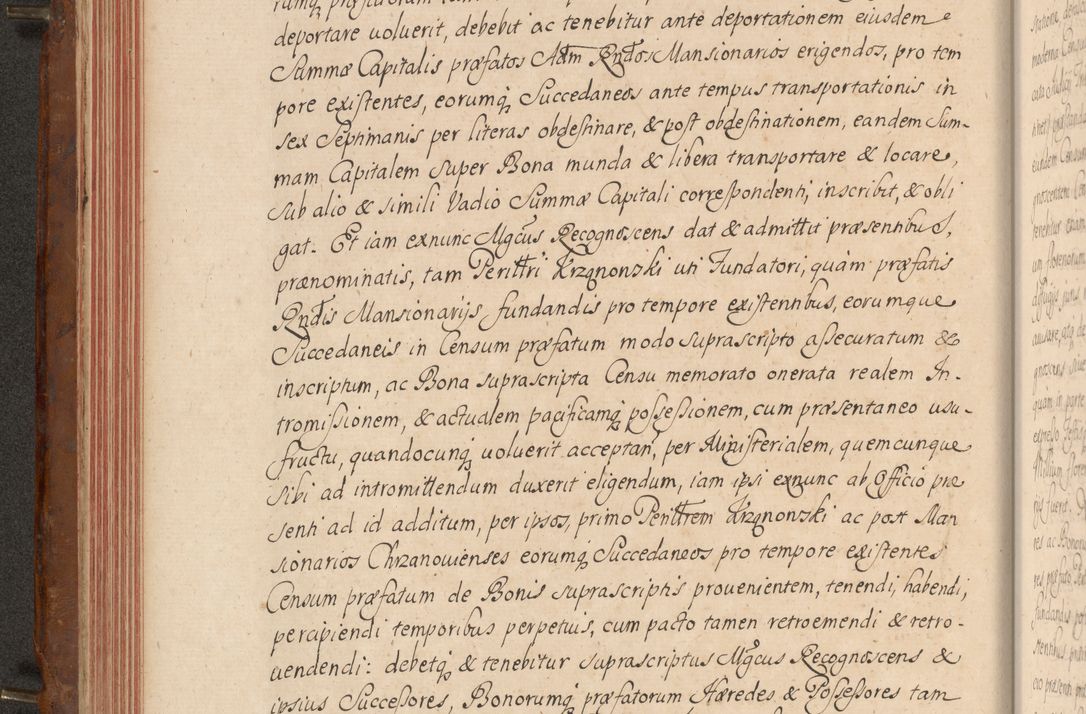 Zdjęcie nr 155 dla obiektu archiwalnego: Acta actorum episcopalium R. D. Constantini Feliciani in Szaniawy Szaniawski, episcopi Cracoviensis, ducis Severiae per annos 1724 - 1727 conscripta. Volumen II