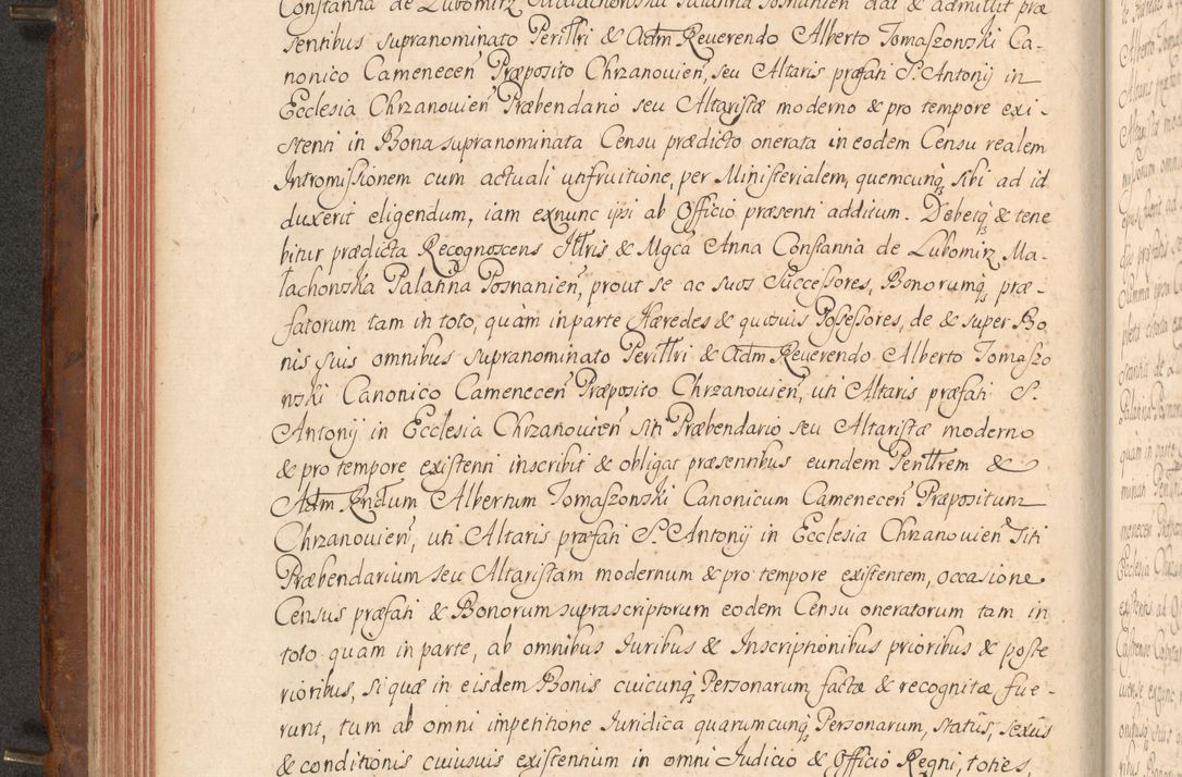 Zdjęcie nr 151 dla obiektu archiwalnego: Acta actorum episcopalium R. D. Constantini Feliciani in Szaniawy Szaniawski, episcopi Cracoviensis, ducis Severiae per annos 1724 - 1727 conscripta. Volumen II