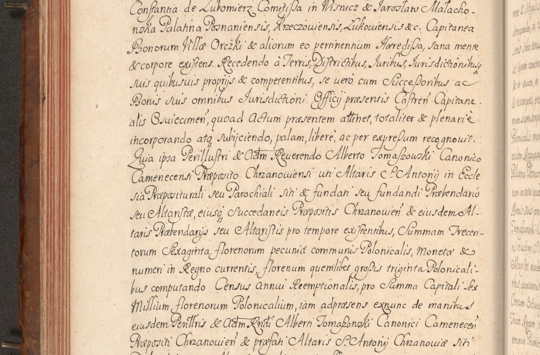 Zdjęcie nr 149 dla obiektu archiwalnego: Acta actorum episcopalium R. D. Constantini Feliciani in Szaniawy Szaniawski, episcopi Cracoviensis, ducis Severiae per annos 1724 - 1727 conscripta. Volumen II