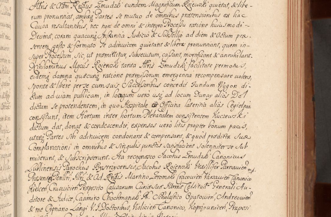 Zdjęcie nr 144 dla obiektu archiwalnego: Acta actorum episcopalium R. D. Constantini Feliciani in Szaniawy Szaniawski, episcopi Cracoviensis, ducis Severiae per annos 1724 - 1727 conscripta. Volumen II