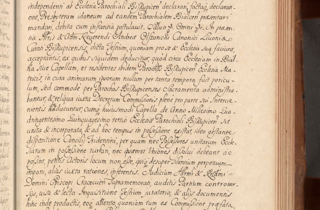 Zdjęcie nr 140 dla obiektu archiwalnego: Acta actorum episcopalium R. D. Constantini Feliciani in Szaniawy Szaniawski, episcopi Cracoviensis, ducis Severiae per annos 1724 - 1727 conscripta. Volumen II
