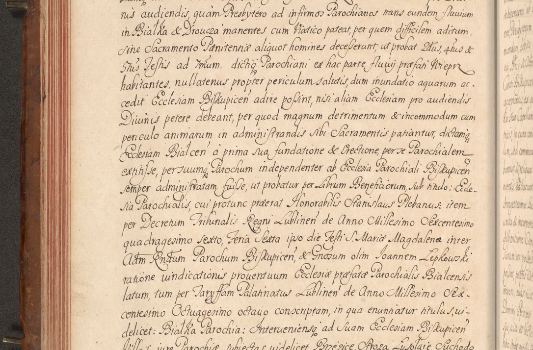 Zdjęcie nr 139 dla obiektu archiwalnego: Acta actorum episcopalium R. D. Constantini Feliciani in Szaniawy Szaniawski, episcopi Cracoviensis, ducis Severiae per annos 1724 - 1727 conscripta. Volumen II