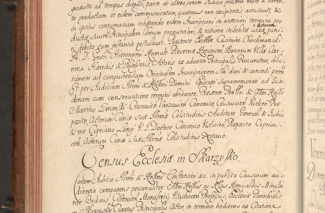 Zdjęcie nr 137 dla obiektu archiwalnego: Acta actorum episcopalium R. D. Constantini Feliciani in Szaniawy Szaniawski, episcopi Cracoviensis, ducis Severiae per annos 1724 - 1727 conscripta. Volumen II