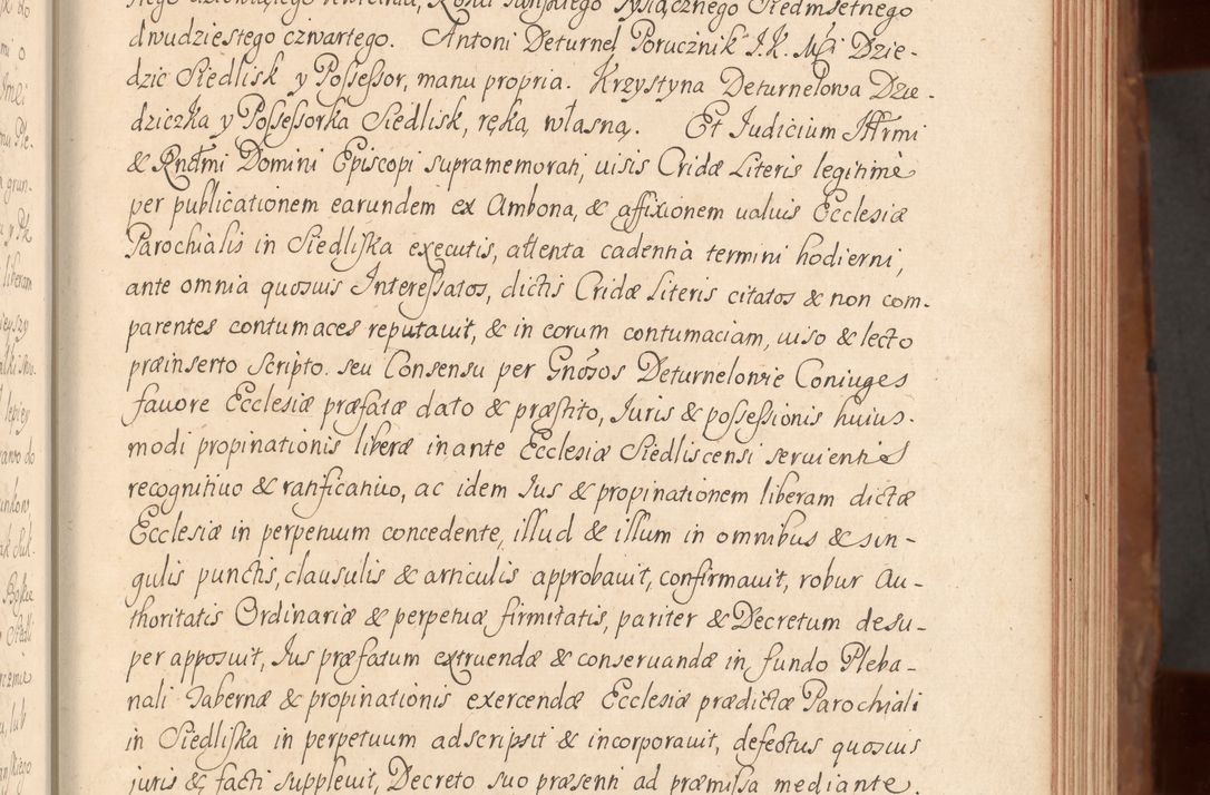 Zdjęcie nr 130 dla obiektu archiwalnego: Acta actorum episcopalium R. D. Constantini Feliciani in Szaniawy Szaniawski, episcopi Cracoviensis, ducis Severiae per annos 1724 - 1727 conscripta. Volumen II