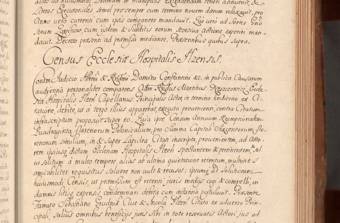 Zdjęcie nr 134 dla obiektu archiwalnego: Acta actorum episcopalium R. D. Constantini Feliciani in Szaniawy Szaniawski, episcopi Cracoviensis, ducis Severiae per annos 1724 - 1727 conscripta. Volumen II