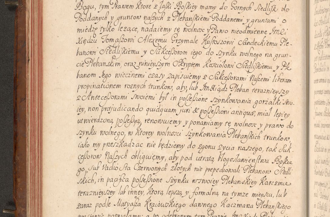 Zdjęcie nr 129 dla obiektu archiwalnego: Acta actorum episcopalium R. D. Constantini Feliciani in Szaniawy Szaniawski, episcopi Cracoviensis, ducis Severiae per annos 1724 - 1727 conscripta. Volumen II