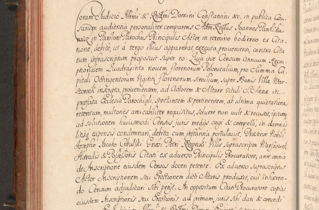 Zdjęcie nr 125 dla obiektu archiwalnego: Acta actorum episcopalium R. D. Constantini Feliciani in Szaniawy Szaniawski, episcopi Cracoviensis, ducis Severiae per annos 1724 - 1727 conscripta. Volumen II