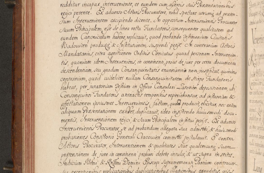 Zdjęcie nr 121 dla obiektu archiwalnego: Acta actorum episcopalium R. D. Constantini Feliciani in Szaniawy Szaniawski, episcopi Cracoviensis, ducis Severiae per annos 1724 - 1727 conscripta. Volumen II