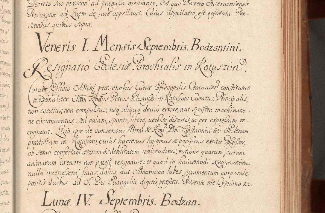 Zdjęcie nr 122 dla obiektu archiwalnego: Acta actorum episcopalium R. D. Constantini Feliciani in Szaniawy Szaniawski, episcopi Cracoviensis, ducis Severiae per annos 1724 - 1727 conscripta. Volumen II