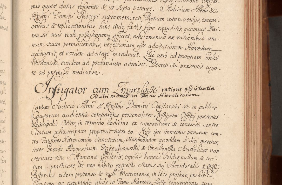 Zdjęcie nr 116 dla obiektu archiwalnego: Acta actorum episcopalium R. D. Constantini Feliciani in Szaniawy Szaniawski, episcopi Cracoviensis, ducis Severiae per annos 1724 - 1727 conscripta. Volumen II