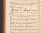 Zdjęcie nr 111 dla obiektu archiwalnego: Acta actorum episcopalium R. D. Constantini Feliciani in Szaniawy Szaniawski, episcopi Cracoviensis, ducis Severiae per annos 1724 - 1727 conscripta. Volumen II
