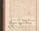 Zdjęcie nr 109 dla obiektu archiwalnego: Acta actorum episcopalium R. D. Constantini Feliciani in Szaniawy Szaniawski, episcopi Cracoviensis, ducis Severiae per annos 1724 - 1727 conscripta. Volumen II