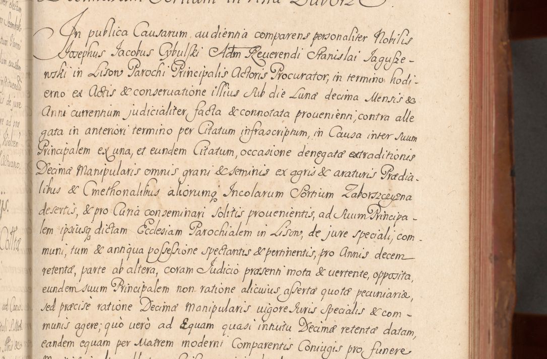 Zdjęcie nr 104 dla obiektu archiwalnego: Acta actorum episcopalium R. D. Constantini Feliciani in Szaniawy Szaniawski, episcopi Cracoviensis, ducis Severiae per annos 1724 - 1727 conscripta. Volumen II