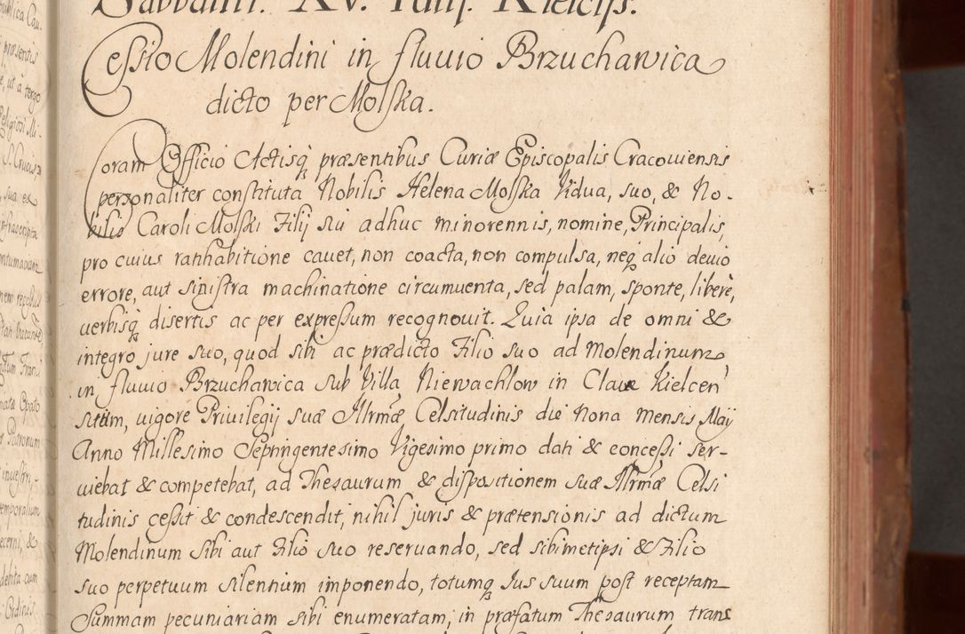 Zdjęcie nr 102 dla obiektu archiwalnego: Acta actorum episcopalium R. D. Constantini Feliciani in Szaniawy Szaniawski, episcopi Cracoviensis, ducis Severiae per annos 1724 - 1727 conscripta. Volumen II