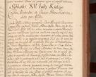 Zdjęcie nr 102 dla obiektu archiwalnego: Acta actorum episcopalium R. D. Constantini Feliciani in Szaniawy Szaniawski, episcopi Cracoviensis, ducis Severiae per annos 1724 - 1727 conscripta. Volumen II
