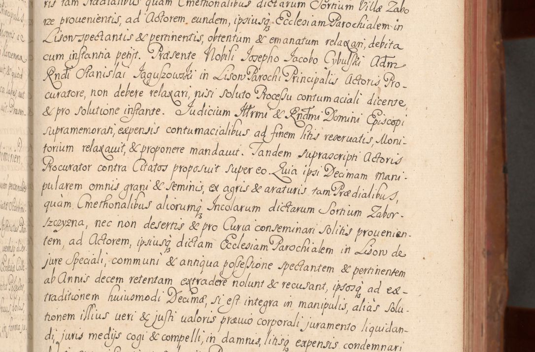 Zdjęcie nr 94 dla obiektu archiwalnego: Acta actorum episcopalium R. D. Constantini Feliciani in Szaniawy Szaniawski, episcopi Cracoviensis, ducis Severiae per annos 1724 - 1727 conscripta. Volumen II
