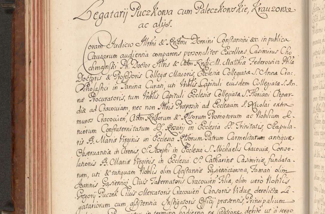 Zdjęcie nr 89 dla obiektu archiwalnego: Acta actorum episcopalium R. D. Constantini Feliciani in Szaniawy Szaniawski, episcopi Cracoviensis, ducis Severiae per annos 1724 - 1727 conscripta. Volumen II