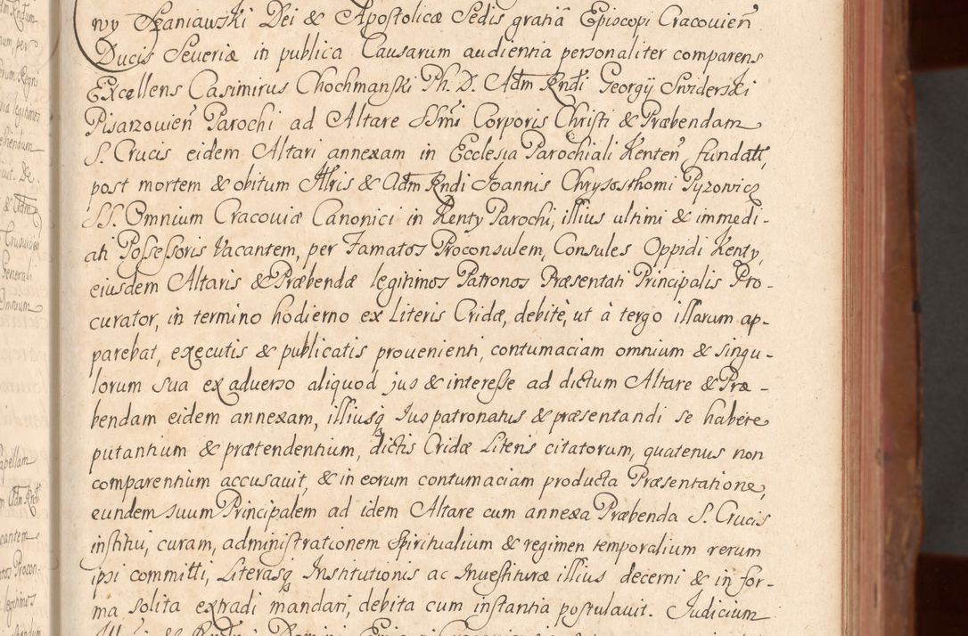 Zdjęcie nr 88 dla obiektu archiwalnego: Acta actorum episcopalium R. D. Constantini Feliciani in Szaniawy Szaniawski, episcopi Cracoviensis, ducis Severiae per annos 1724 - 1727 conscripta. Volumen II