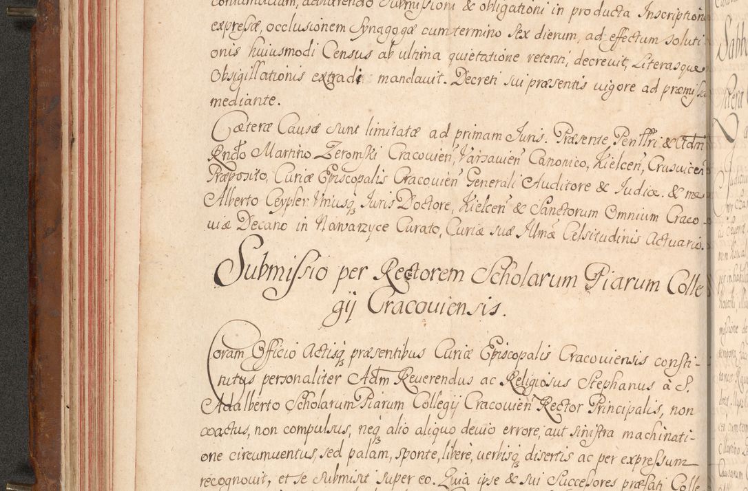 Zdjęcie nr 79 dla obiektu archiwalnego: Acta actorum episcopalium R. D. Constantini Feliciani in Szaniawy Szaniawski, episcopi Cracoviensis, ducis Severiae per annos 1724 - 1727 conscripta. Volumen II