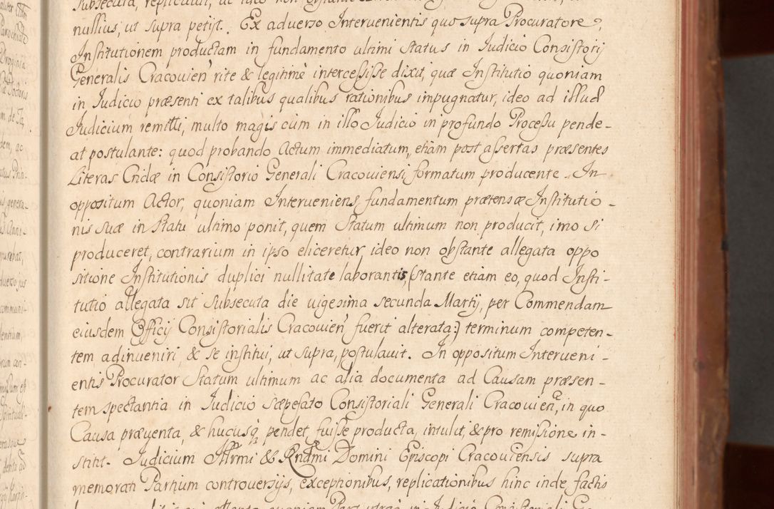 Zdjęcie nr 76 dla obiektu archiwalnego: Acta actorum episcopalium R. D. Constantini Feliciani in Szaniawy Szaniawski, episcopi Cracoviensis, ducis Severiae per annos 1724 - 1727 conscripta. Volumen II