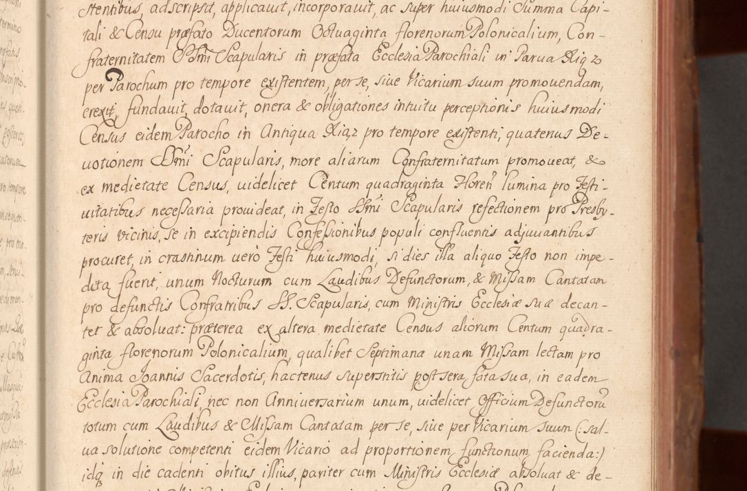 Zdjęcie nr 74 dla obiektu archiwalnego: Acta actorum episcopalium R. D. Constantini Feliciani in Szaniawy Szaniawski, episcopi Cracoviensis, ducis Severiae per annos 1724 - 1727 conscripta. Volumen II