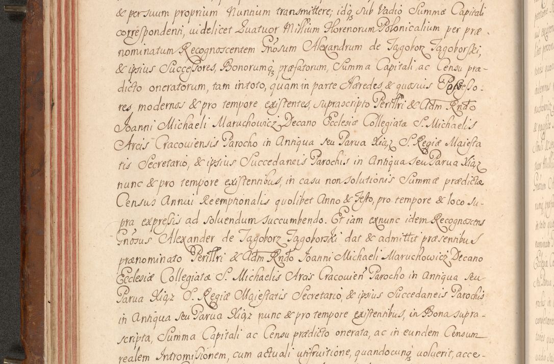 Zdjęcie nr 71 dla obiektu archiwalnego: Acta actorum episcopalium R. D. Constantini Feliciani in Szaniawy Szaniawski, episcopi Cracoviensis, ducis Severiae per annos 1724 - 1727 conscripta. Volumen II