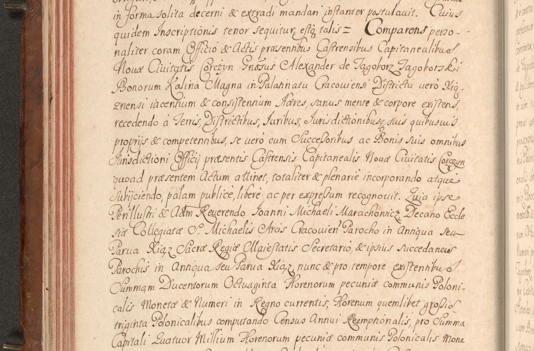 Zdjęcie nr 69 dla obiektu archiwalnego: Acta actorum episcopalium R. D. Constantini Feliciani in Szaniawy Szaniawski, episcopi Cracoviensis, ducis Severiae per annos 1724 - 1727 conscripta. Volumen II