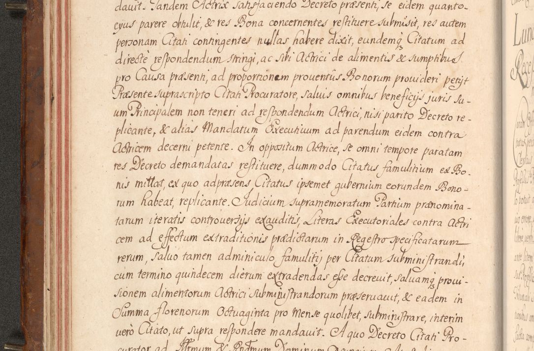 Zdjęcie nr 55 dla obiektu archiwalnego: Acta actorum episcopalium R. D. Constantini Feliciani in Szaniawy Szaniawski, episcopi Cracoviensis, ducis Severiae per annos 1724 - 1727 conscripta. Volumen II