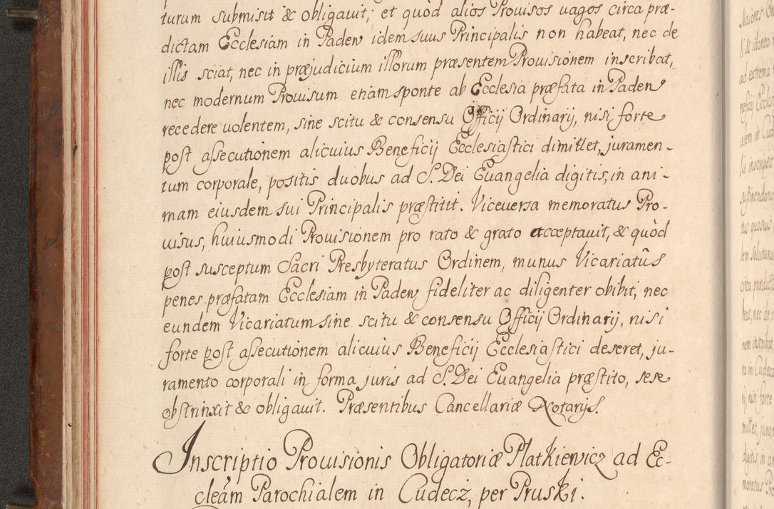 Zdjęcie nr 47 dla obiektu archiwalnego: Acta actorum episcopalium R. D. Constantini Feliciani in Szaniawy Szaniawski, episcopi Cracoviensis, ducis Severiae per annos 1724 - 1727 conscripta. Volumen II