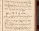 Zdjęcie nr 46 dla obiektu archiwalnego: Acta actorum episcopalium R. D. Constantini Feliciani in Szaniawy Szaniawski, episcopi Cracoviensis, ducis Severiae per annos 1724 - 1727 conscripta. Volumen II