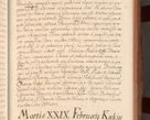 Zdjęcie nr 44 dla obiektu archiwalnego: Acta actorum episcopalium R. D. Constantini Feliciani in Szaniawy Szaniawski, episcopi Cracoviensis, ducis Severiae per annos 1724 - 1727 conscripta. Volumen II