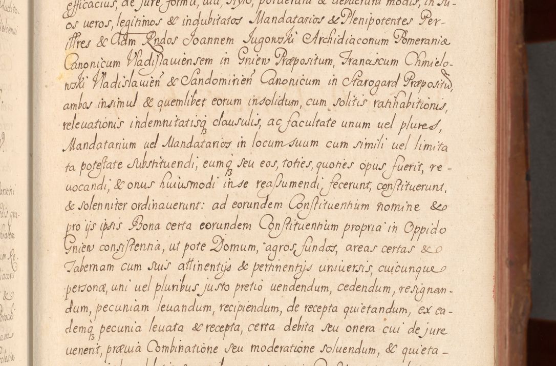 Zdjęcie nr 36 dla obiektu archiwalnego: Acta actorum episcopalium R. D. Constantini Feliciani in Szaniawy Szaniawski, episcopi Cracoviensis, ducis Severiae per annos 1724 - 1727 conscripta. Volumen II