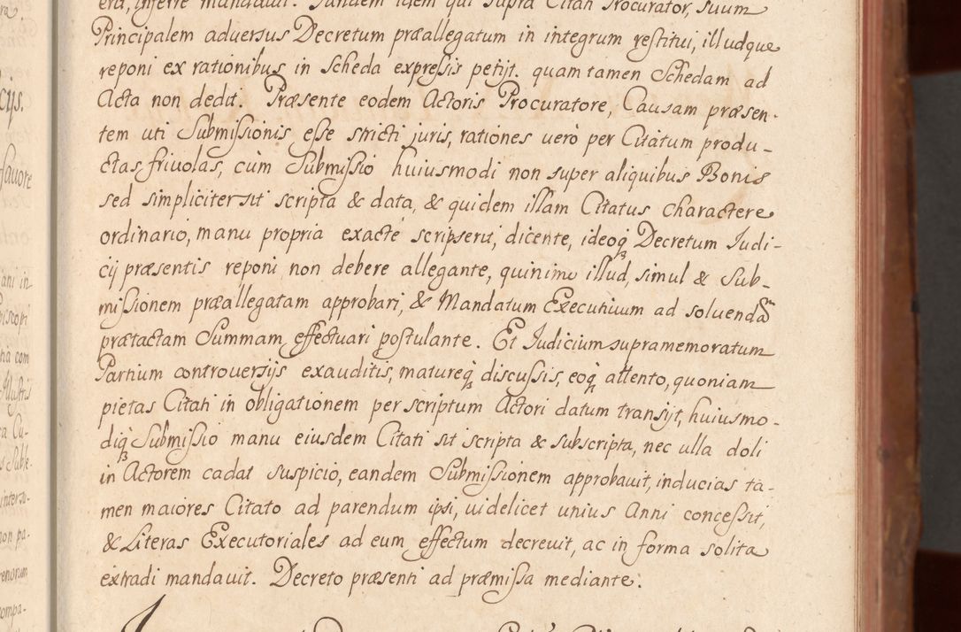 Zdjęcie nr 28 dla obiektu archiwalnego: Acta actorum episcopalium R. D. Constantini Feliciani in Szaniawy Szaniawski, episcopi Cracoviensis, ducis Severiae per annos 1724 - 1727 conscripta. Volumen II