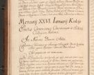 Zdjęcie nr 29 dla obiektu archiwalnego: Acta actorum episcopalium R. D. Constantini Feliciani in Szaniawy Szaniawski, episcopi Cracoviensis, ducis Severiae per annos 1724 - 1727 conscripta. Volumen II