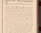 Zdjęcie nr 26 dla obiektu archiwalnego: Acta actorum episcopalium R. D. Constantini Feliciani in Szaniawy Szaniawski, episcopi Cracoviensis, ducis Severiae per annos 1724 - 1727 conscripta. Volumen II