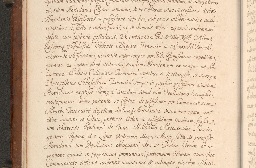 Zdjęcie nr 21 dla obiektu archiwalnego: Acta actorum episcopalium R. D. Constantini Feliciani in Szaniawy Szaniawski, episcopi Cracoviensis, ducis Severiae per annos 1724 - 1727 conscripta. Volumen II