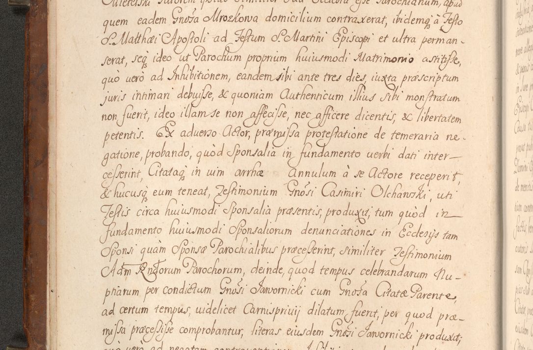 Zdjęcie nr 15 dla obiektu archiwalnego: Acta actorum episcopalium R. D. Constantini Feliciani in Szaniawy Szaniawski, episcopi Cracoviensis, ducis Severiae per annos 1724 - 1727 conscripta. Volumen II