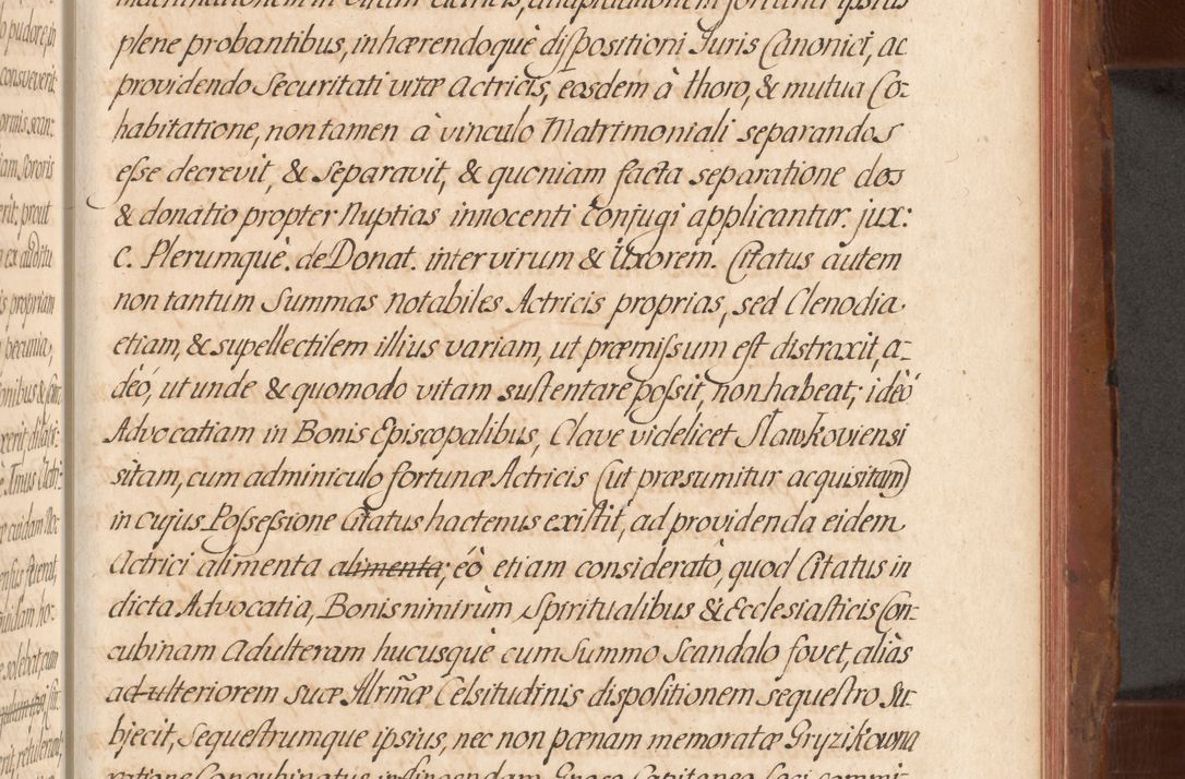 Zdjęcie nr 610 dla obiektu archiwalnego: Acta actorum episcopalium R. D. Constantini Feliciani in Szaniawy Szaniawski, episcopi Cracoviensis, ducis Severiae per annos 1724 - 1727 conscripta. Volumen II